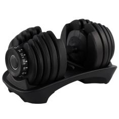 Imagem de Dumbbell Halter Gallant Regulável Anilhas 24kg Com Base Elite Pro - (GDB24R0A-PT)