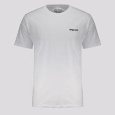 Camiseta Hang Loose Lettering Branca-Masculino