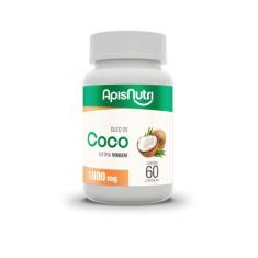 Óleo De Coco Extra Virgem 60 Cápsulas - Dna Verde - Apisnutri