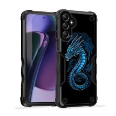 EFGWSDER Capa para Galaxy S24 Plus, [camada dupla][proteção contra quedas de grau militar de 3,5 metros] [antiderrapante] Capa resistente à prova de choque para Samsung Galaxy S24 Plus 6,7 polegadas