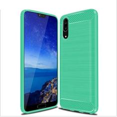 Capa para Huawei P20, toque macio, proteção total, anti-arranhões e impressões digitais + capa de celular resistente a arranhões para Huawei P20