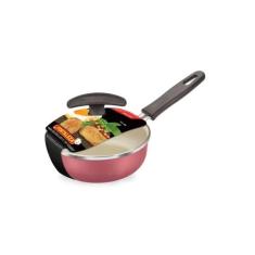 Frigideira Ovos Antiaderente Alumínio C/tampa Premium 12 Cm - Fortalez