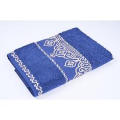 Toalha de Banho Gigante Barroca Cavhome, Marinho