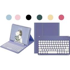 Capa Para Tab A8 10.5polegadas Com Teclado Redondo Bluetooth