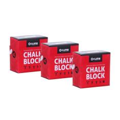 Kit Com 3 Magnésio Chalk Block Cross Escalada 56g 4climb