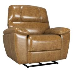 Poltrona do Papai Reclinável Elétrica Armênia Power Touch Couro Marrom