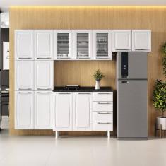 Cozinha Completa Itatiaia Diamante com 13 Portas e 4 Gavetas - 245cm de largura