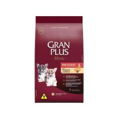 Ração GranPlus Menu Raças Pequenas Frango e Arroz para Cães Filhotes, 