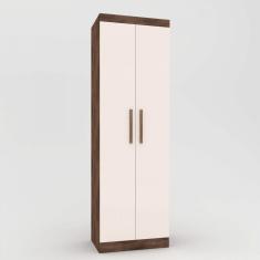 Guarda Roupas Cancun 2 Portas J&A Móveis Jequitibá/Off White