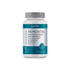 Multivitamínico Hemovital - 60 Comprimidos - Lauton