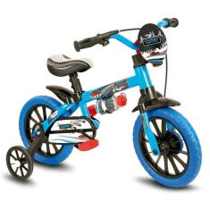 Bicicletinha Infantil Aro 12 Masculina com Rodinha Selim Macio Veloz