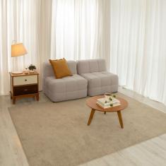 Sofá Guldi Popup com 2 Módulos Centrais Linho Cru