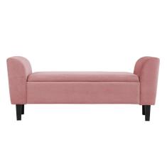 Recamier Bau Malibu 1,60m Suede Rose - Inova Decor