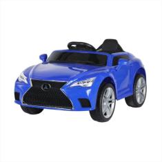 Carrinho Elétrico Infantil 12V Motorizado Rádio Mp3 Usb Azul