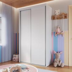 Guarda-roupa Infantil 2 Portas de Correr Rc2105 Branco