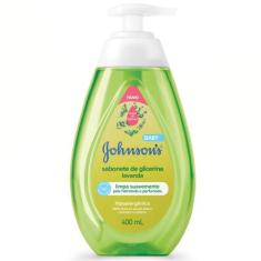 Sabonete de Glicerina Infantil Liquido Johnson's Baby Lavanda 400ml - 