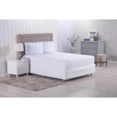 Jogo de Lençol Modern 3 Peças King Percal de Poliéster 300 Fios - Vall