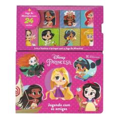 Princesa - Jogando Com as Amigas - Livro + Jogo da Memória