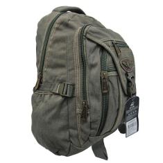 Mochila De Lona Para Notebook Até 15,6 Resistente - Kvn By Web