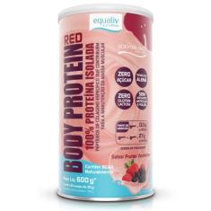 Proteina Isolada Body Protein Frutas Vermelhas 600g Equaliv