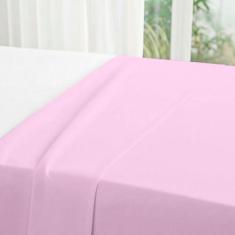 Lençol de Cima Super King c/ Bainha Percal 200 Fios 100% Algodão - RAF