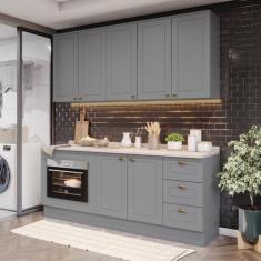 Cozinha Compacta 4 Peças com Balcão Para Forno de Embutir Emily - Espr