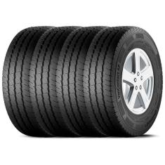 Kit 4 Pneu Continental 195/75r16 107/105r 8pr Vancontact Ap