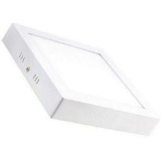 Painel plafon led sobrepor quadrado 24w branco quente  3000k startec 