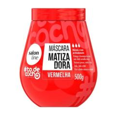 Máscara Matizadora Salon Line todecacho Vermelha 500g