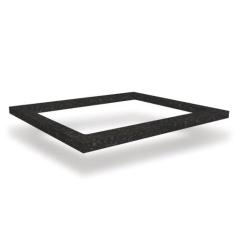 Tampo de Cozinha Modulado p/ Balcão Cooktop S416 60cm Preto - Kappesbe