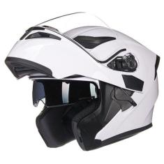 Capacete de motocicleta ILM 902 Dual Visor Flip up Modular DOT
