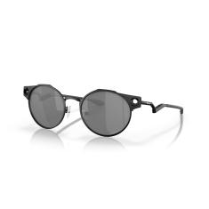 Óculos de Sol Oakley Polarizado Deadbolt 0OO6046 604603 Tam 50 / Preto - Lentes Prizm Black Polarized