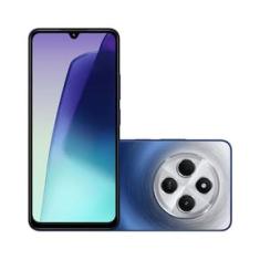 Smartphone Xiaomi Redmi 14C BR 4G Azul 256GB, 4+4GB RAM Virtual, Tela de 6,8’’, MediaTek Helio G81 Ultra e Câmera Traseira Dupla de 50MP