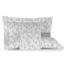 Jogo de Cama King Size Algodão 300 Fios 4 Pçs Estampa Estilo - Nova Am