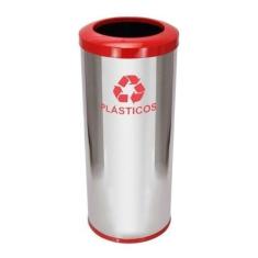 Lixeira Em Inox Com Aro