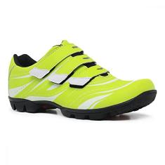 Tenis Sapatilha Ciclismo New Fox Bike Reflective Masculino e Feminino NEWFOX NF-REFLECT-FLUOR Amarelo Cor:Amarelo;Tamanh