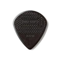 Palheta Maxgrip Nylon Jazz Iii Black Stiffo Com 6 Dunlop