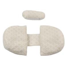 Travesseiros para gravidez, travesseiro de maternidade ajustável de 21 polegadas com capa de travesseiro removível, travesseiros para dormir de lado Travesseiros de cunha para