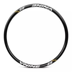 Aro Vzan 29 Vnine Disc 36 Furos Preto Parede Dupla MTB