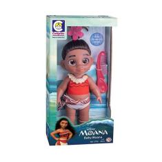 Boneca Infantil Moana Baby Pequena Cotiplas - 2790 - Cotiplás, Moana