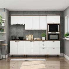 Cozinha Modulada Cristal Conjunto 269,7cm Clássico Provençal - GenialF