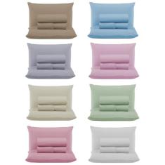 Conjunto Lençol King Size Percal 300 Fios com Virol 4 peças Algodão To