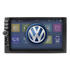 Central Multimídia Universal 2 Din Mp5 Bt Espelha Volkswagen - First O