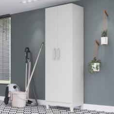 Armário Multiuso 2 Portas 4 Prateleiras New Iris Moval