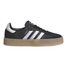 adidas Sapatos Sambae Femininos, Core Black, Cloud White, 36