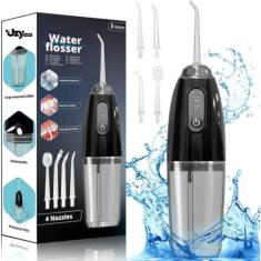 Irrigador Oral Jato de Água Dental Water Flosser Bucal Recarregável Po