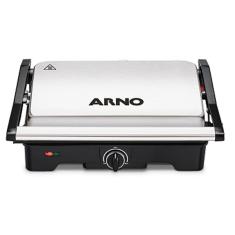 Grill elétrico hambúrguer carne legumes arno dual 1100w 110v