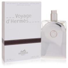 Perfume-Col. Masculino Voyage D'hermes Hermes 35 Ml Eau De Toilette Recarregável