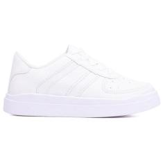 Tênis Feminino Casual Super Macio Lançamento - Off Star, Branco, 36