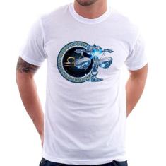 Camiseta Signo Libra Astrologia - Foca na Moda, Branco, G